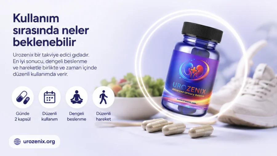 Urozenix — kapsül bir bardak suyla birlikte alınır